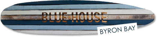 Blue House, Byron Bay logo